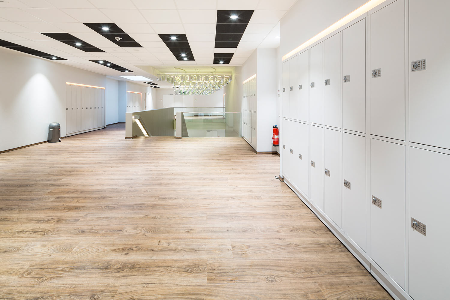 astradirect Schließfachanlagen, Reiffeisen Campus Privatgymnasium Dernbach Das Schließfach von astradirect, in dem Reiffeisen Campus Privatgymnasium in Dernbach. Fotos von Stefan Laus